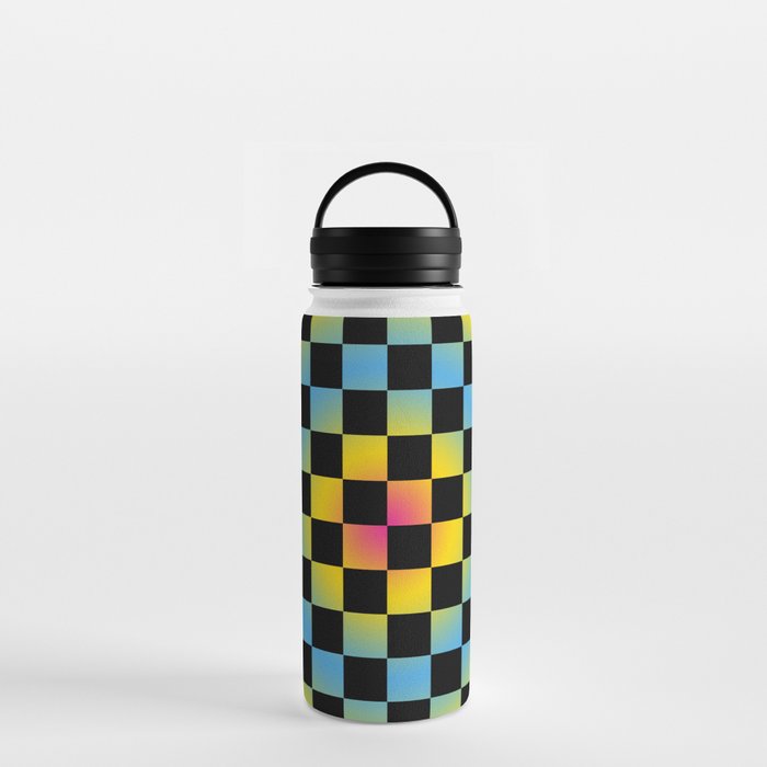 PYB Checkered Ripple Water Bottle
