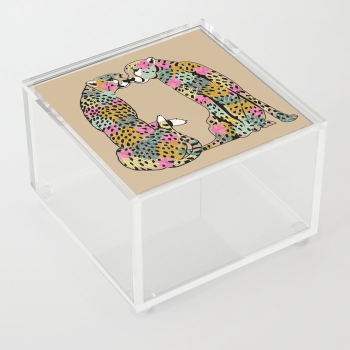 Loving Leopards Acrylic Box