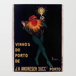 Vintage Porto Wine Ad by Leonetto Cappiello Poster