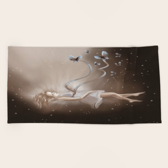 Night Beach Towel