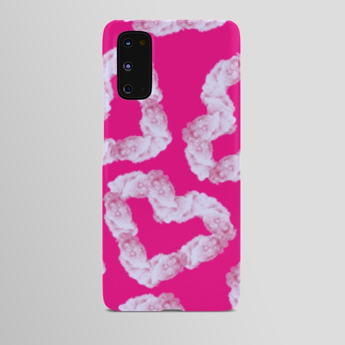 Romantic Cozy Fluffy Pink Pattern Android Case