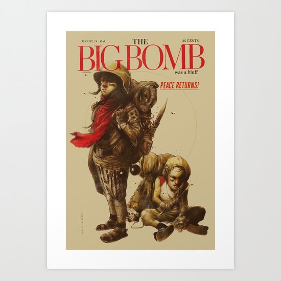 Newborn Army Art Print