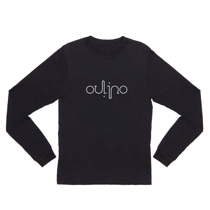 OULIPO ambigram Long Sleeve T Shirt