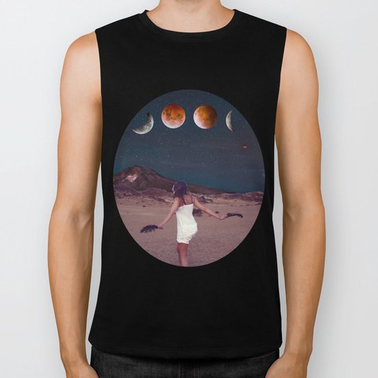 Planets Biker Tank