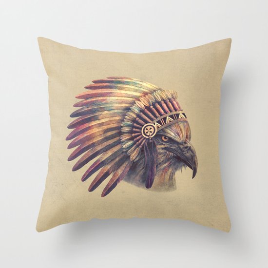 Chief - colour option Throw Pillow