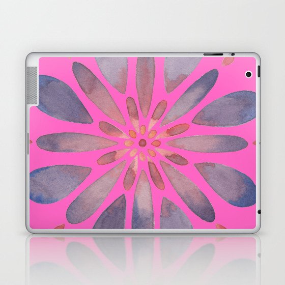 Flower in Pink Laptop & iPad Skin