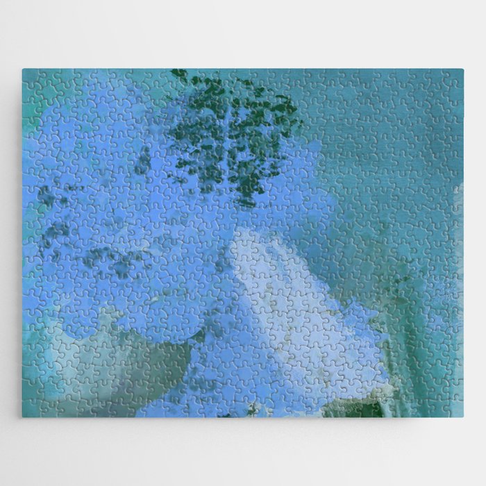 Abstrarium #43 Seabed Abstract Painting Jigsaw Puzzle