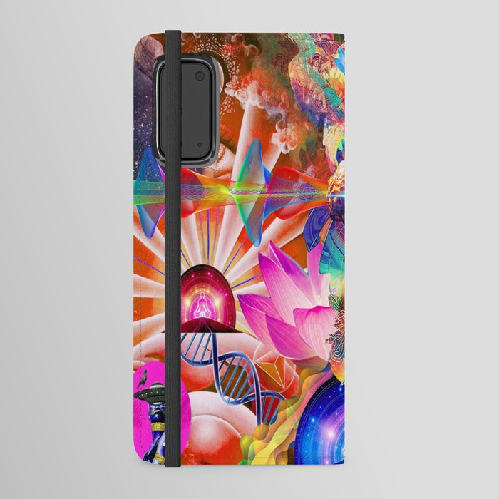'The Ethereal States Of Gamma, Beta, Alpha, Theta, Delta Cosmic Waves' Android Wallet Case