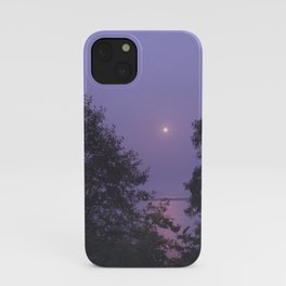 Purple Sky, Pink Sun iPhone Case