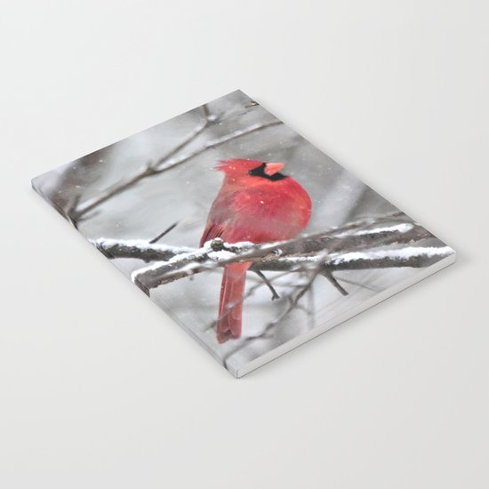 Quiet Time in the Snowy Woods Notebook