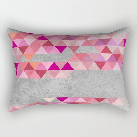 Red Rectangular Pillow