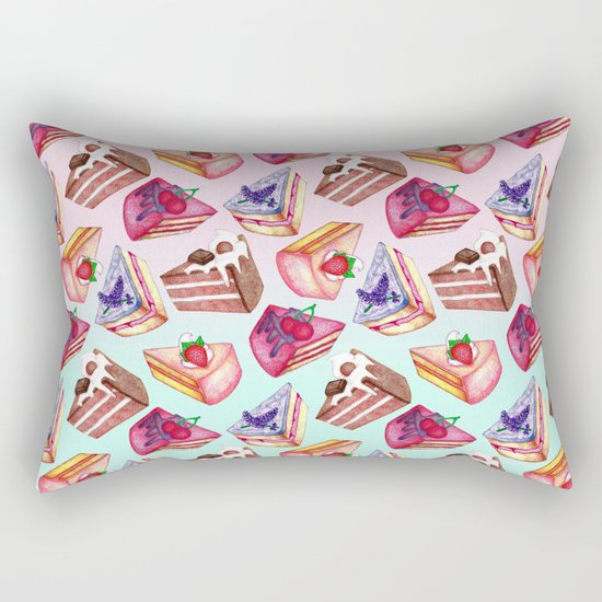Let Them Eat Cake Rectangular Pillow