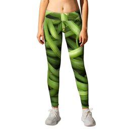 Green Beans Leggings | Vegetables, Quirky, Green, Photo, Food, Vegetable, Fun, Aesthetic, Greenbeans, Texture 