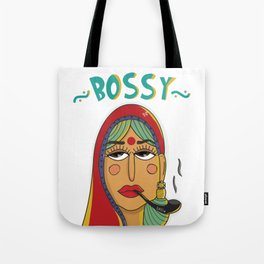 Bossy desi Tote Bag