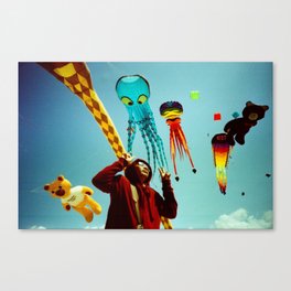 DUDI AND ALL HIS FRIENDS Canvas Print