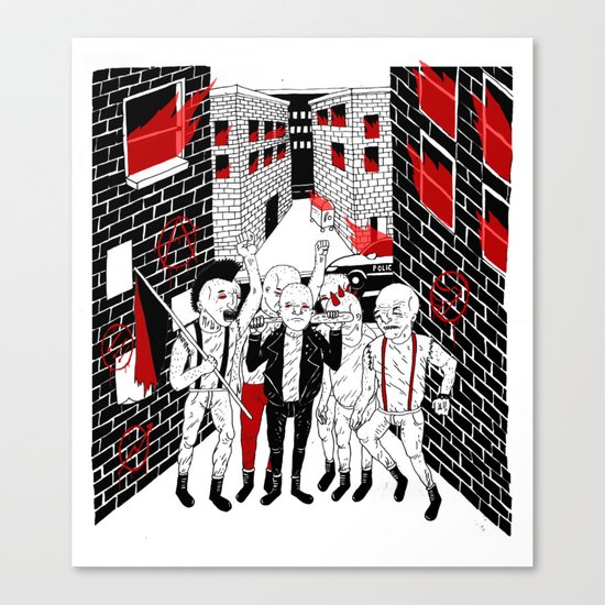 THE STREETS Canvas Print
