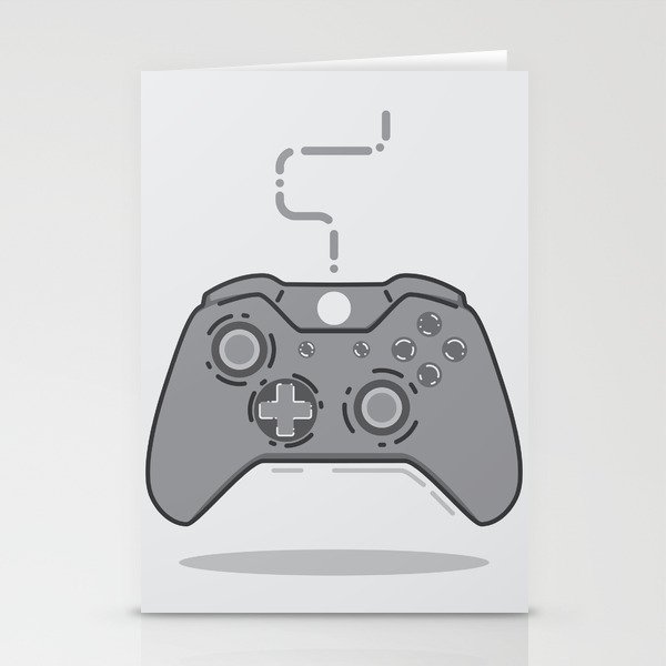 xbox controller Stationery Cards