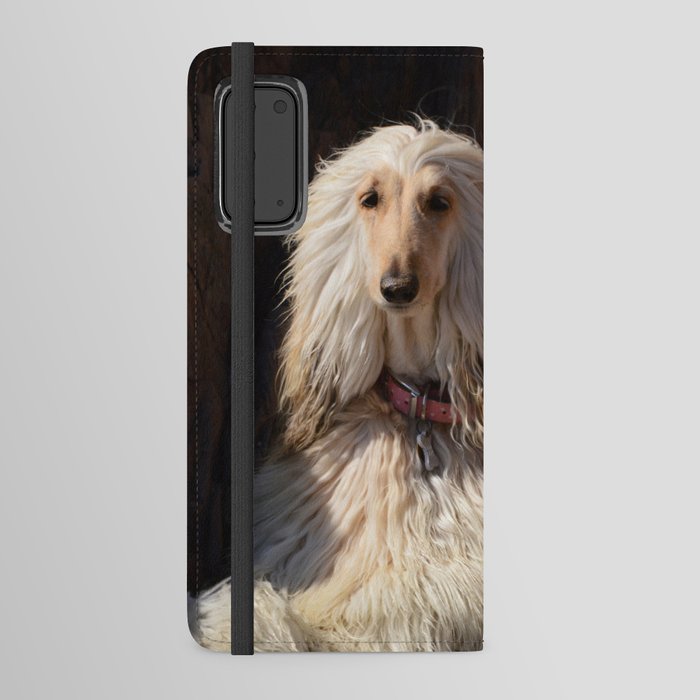 Afghan Hound Portrait Android Wallet Case
