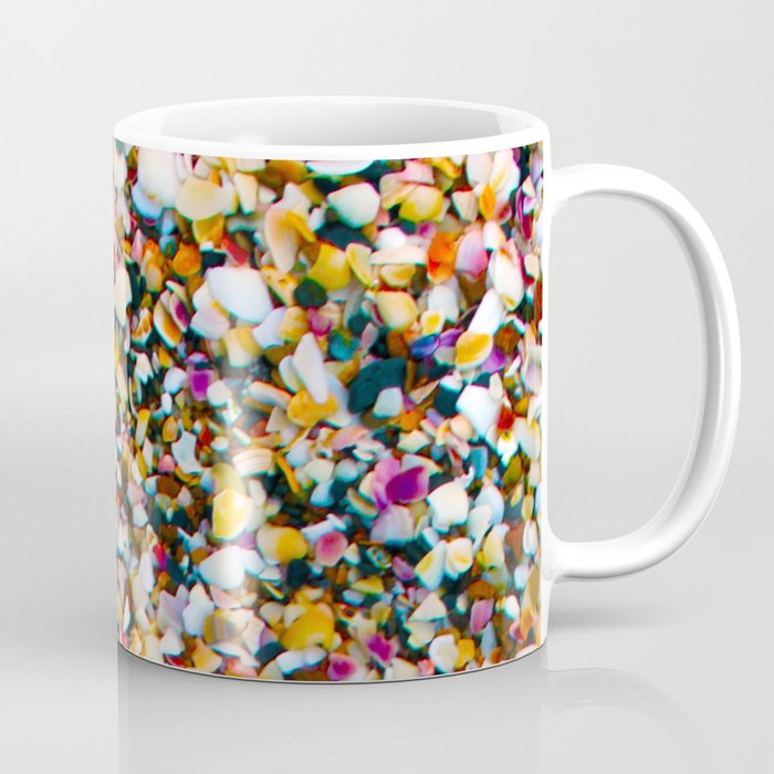 Crushed Sea Shells Coffee Mug