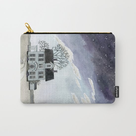 House under the Starry Skies Carry-All Pouch