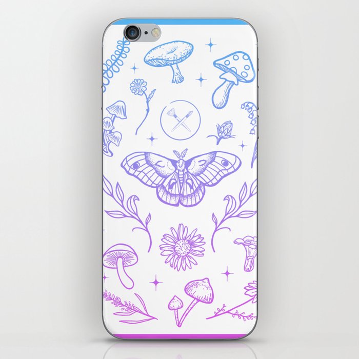 Moth Amongst Friends iPhone Skin