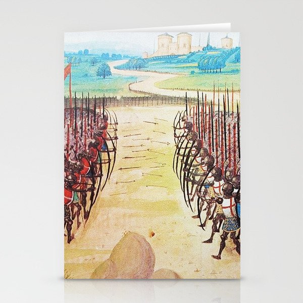 The Battle of Agincourt  Stationery Cards