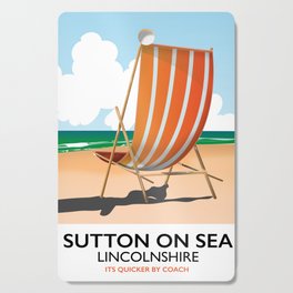 Sutton on Sea Lincolnshire  Cutting Board