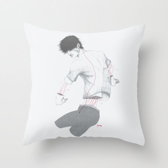 Circuitry Surgery 3 Throw Pillow