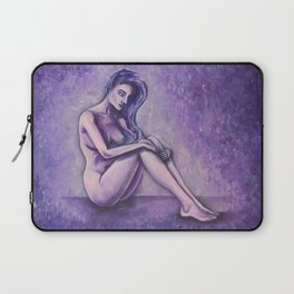 Purple Touch / Nude Woman Series Laptop Sleeve