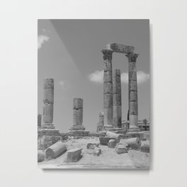 Jordanian Ruin II Metal Print