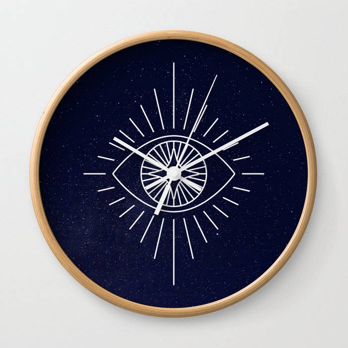 Cosmic Third Eye Wall Clock