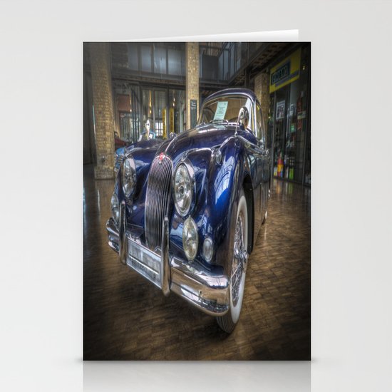Blue Jag La Mans winner Stationery Cards