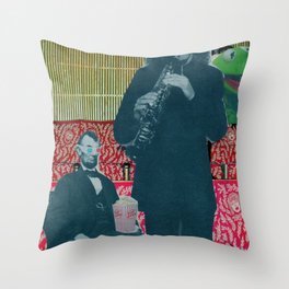 Another night at the Ford Throw Pillow