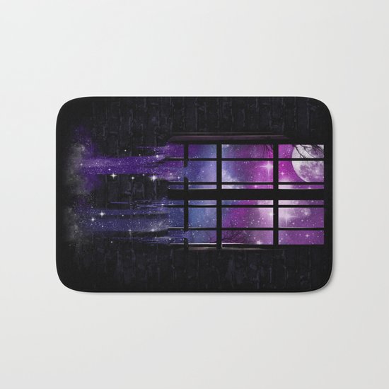 Let the Stars Flow Into You Bath Mat