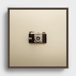 Photographer Framed Canvas