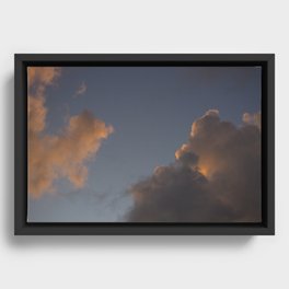 Sky Framed Canvas