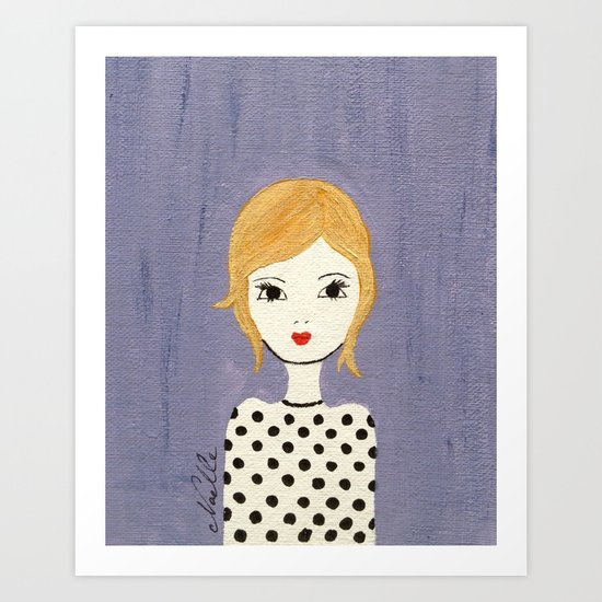 Polka Dots Art Print