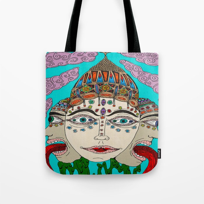 Goddess Of Wisdom Tote Bag