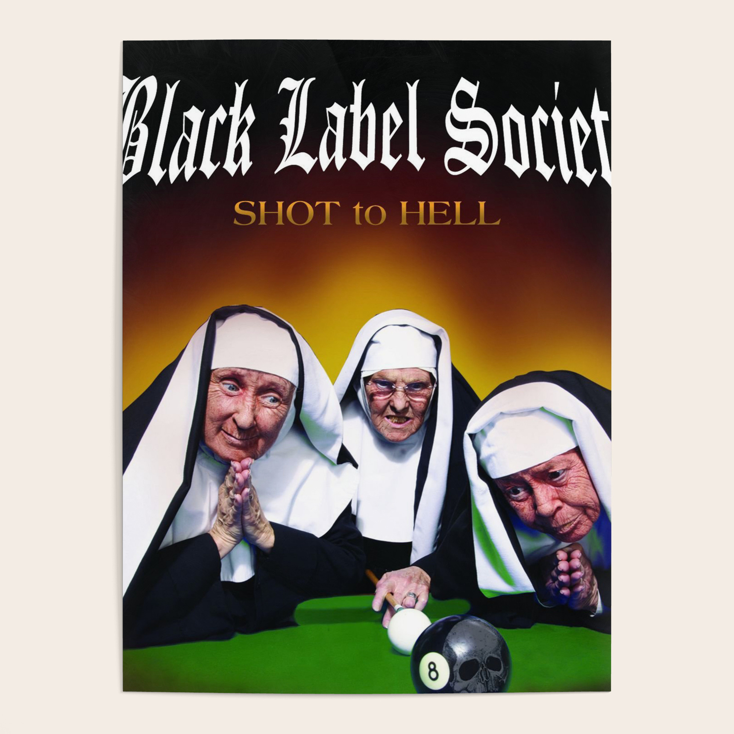 BLACK LABEL SOCIETY SHOT TO HELL TOUR DATES 2019 UDANG Poster ...