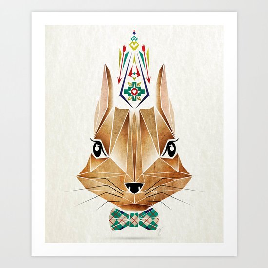 squirrel Art Print