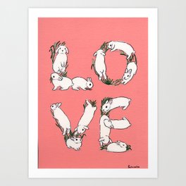 LOVE Art Print