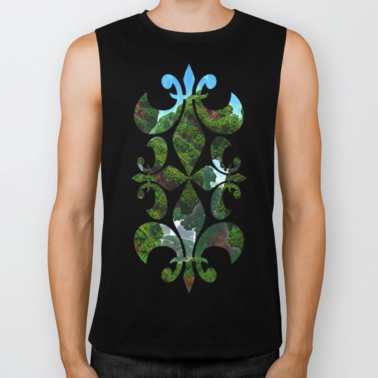 Bacterium Hedgerow Biker Tank