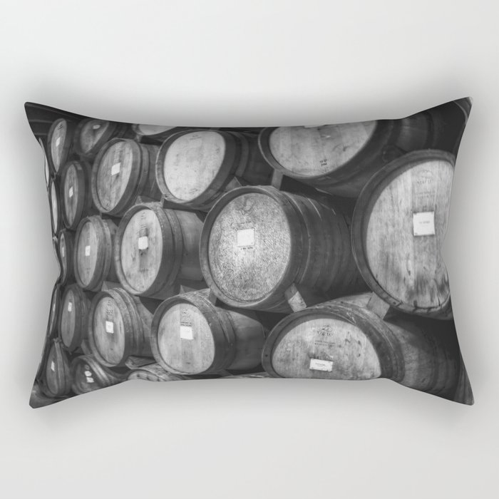Stacked Barrels Rectangular Pillow