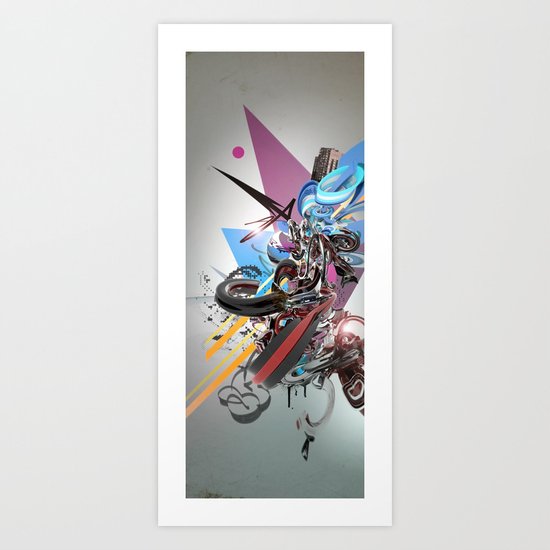 1-2-4 Art Print
