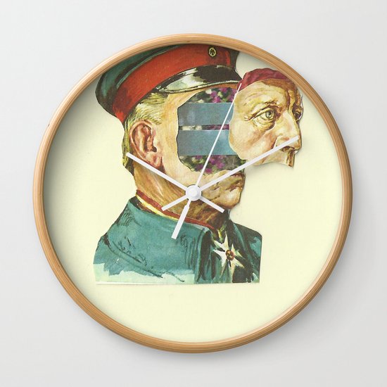 la Pantera Fuerte Wall Clock