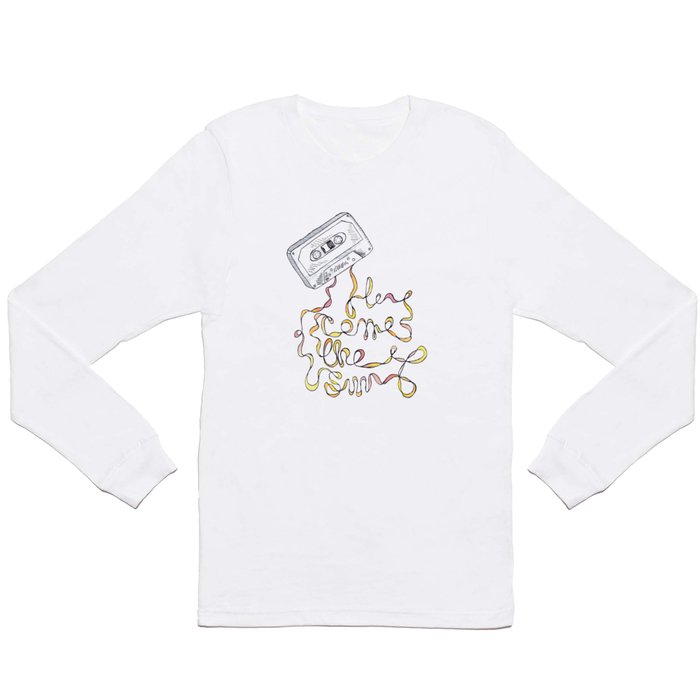 Here Comes the Sun in Colour Long Sleeve T Shirt