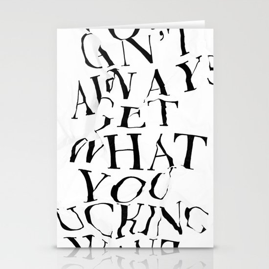 YCAGWYFW Stationery Cards