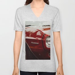 Vintage 1969 Firebird American Classic Muscle car automobile transportation color photograph / photography poster posters V Neck T Shirt
