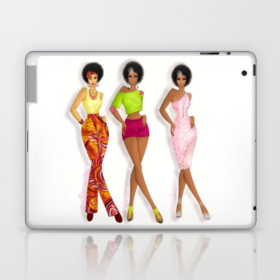 The Semi-Identical Trio Laptop & iPad Skin