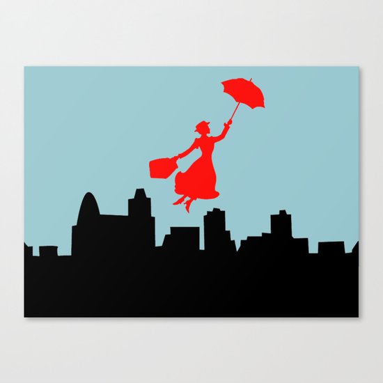 Mary Poppins Canvas Print